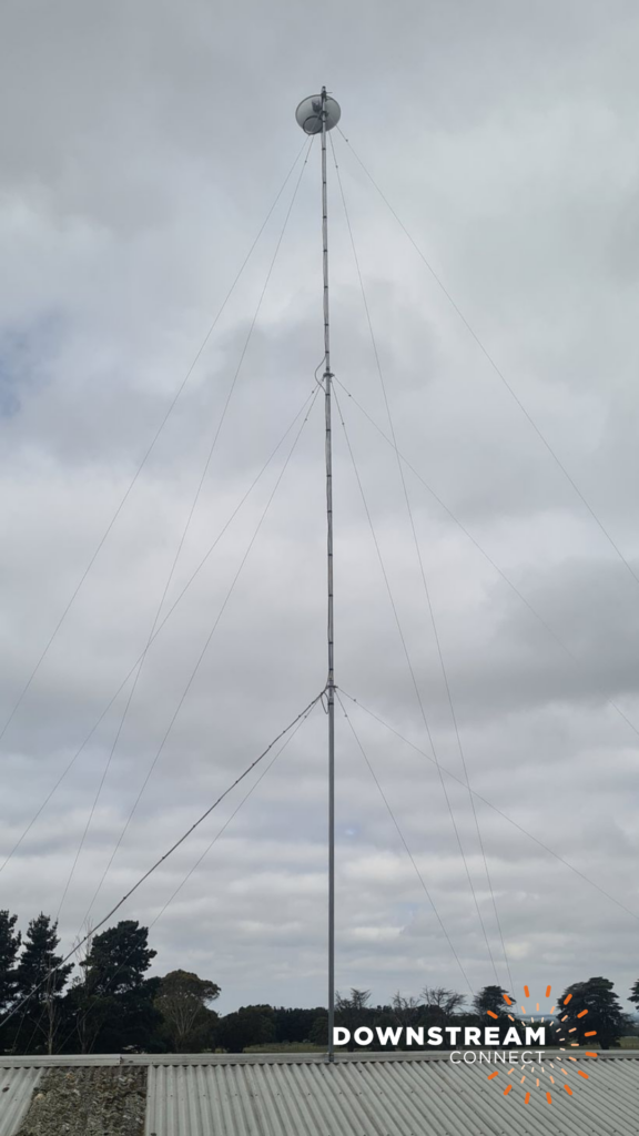 9 metre mast